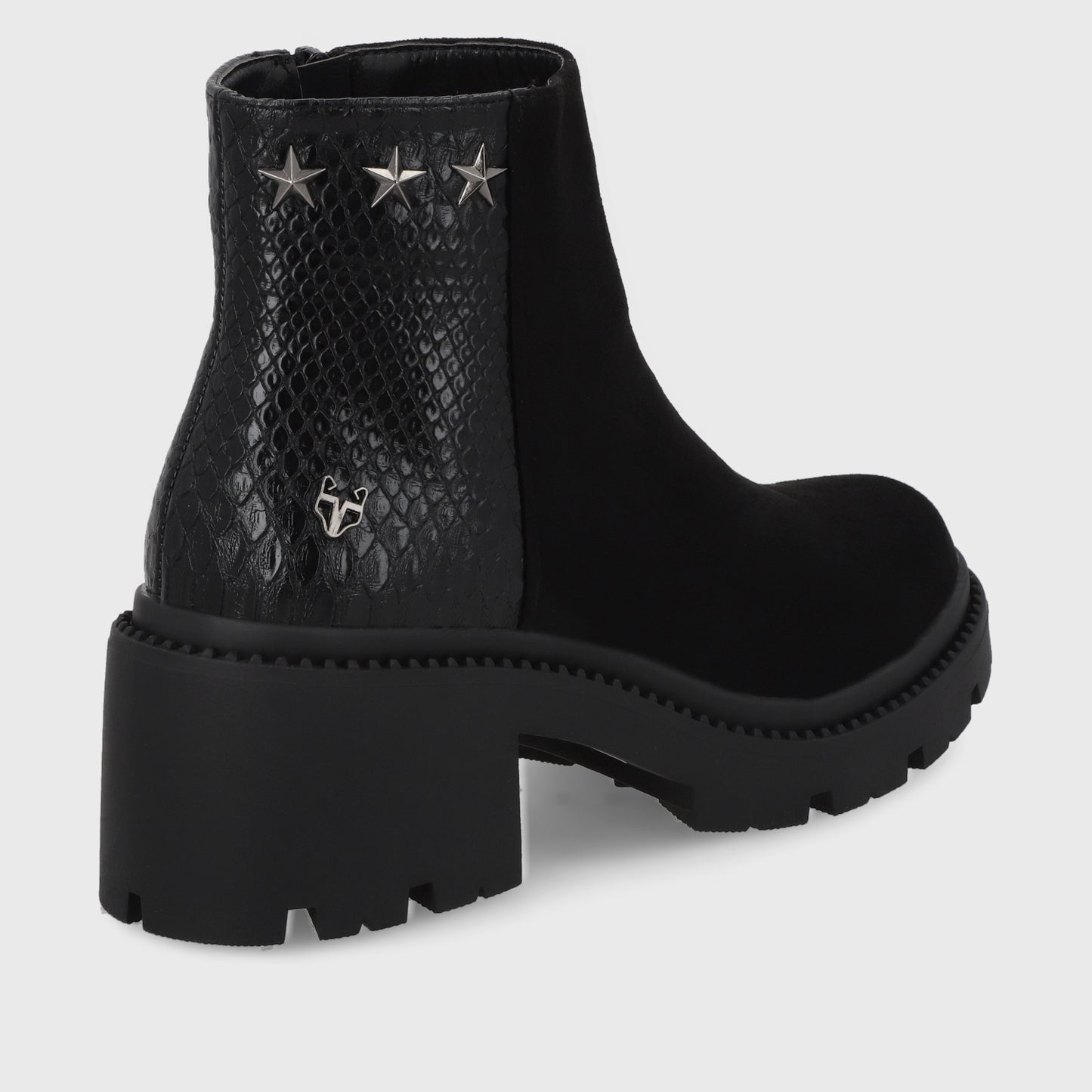 Botín Negro Mujer 45744