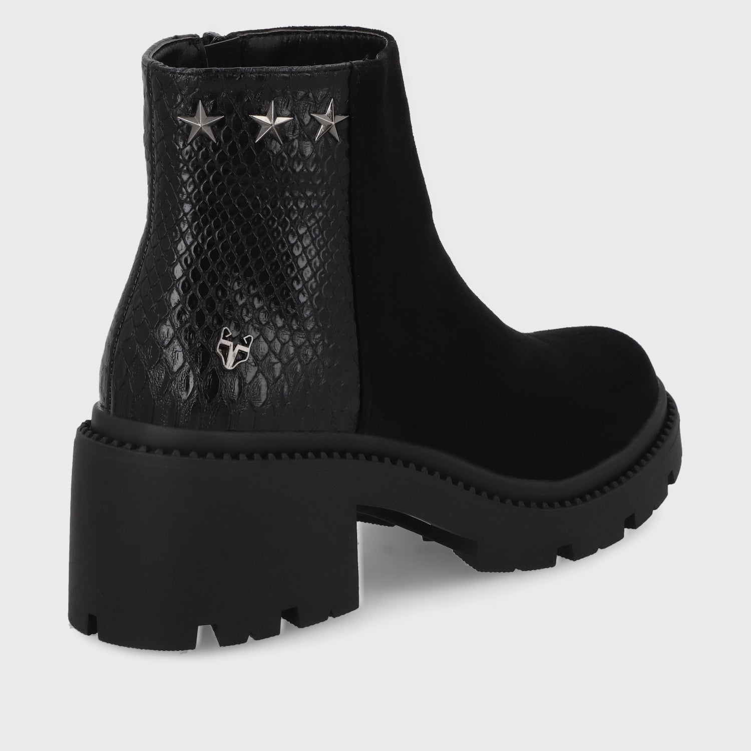 Botín Negro Mujer 45744