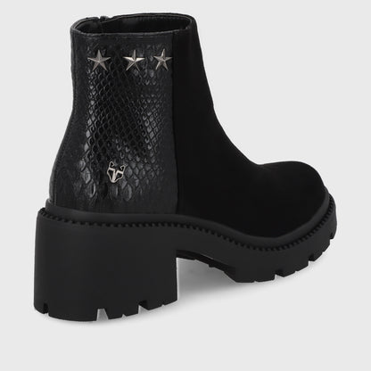 Botín Negro Mujer 45744