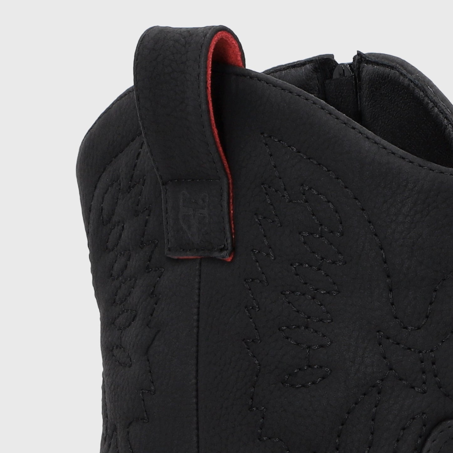 Botin Taco Negro Mujer 45745