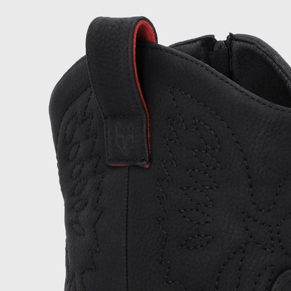 Botin Taco Negro Mujer 45745