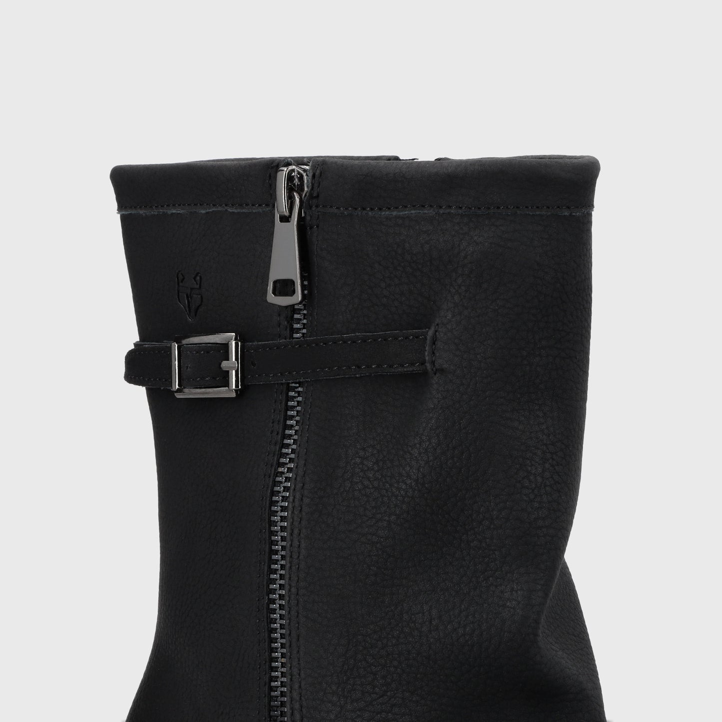 Botin Taco Negro Mujer 45747