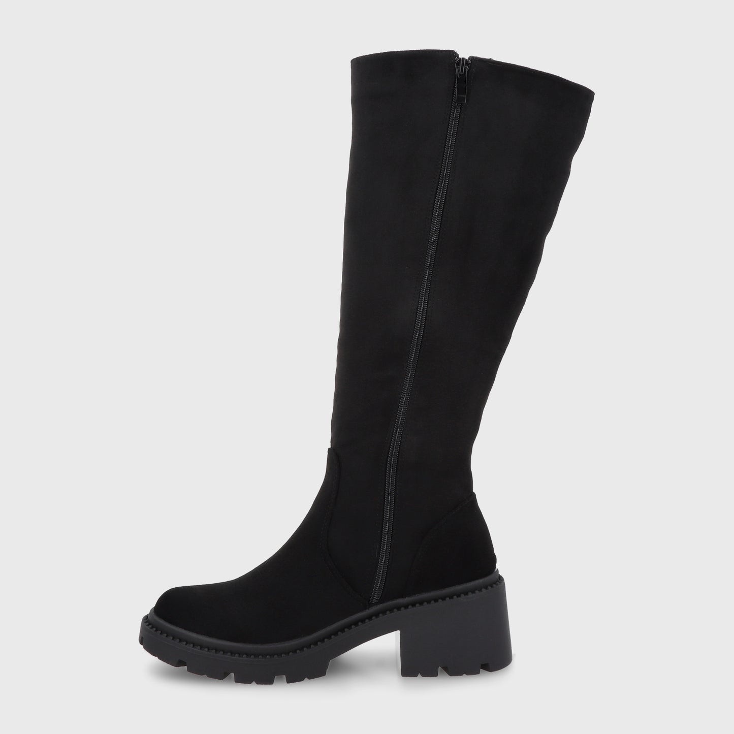 Bota Taco Negra Mujer 45748