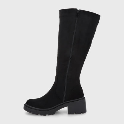 Bota Taco Negra Mujer 45748
