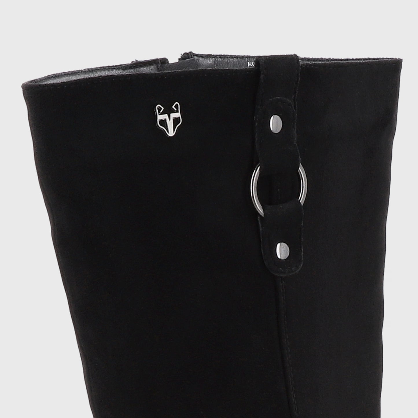 Bota Taco Negra Mujer 45748