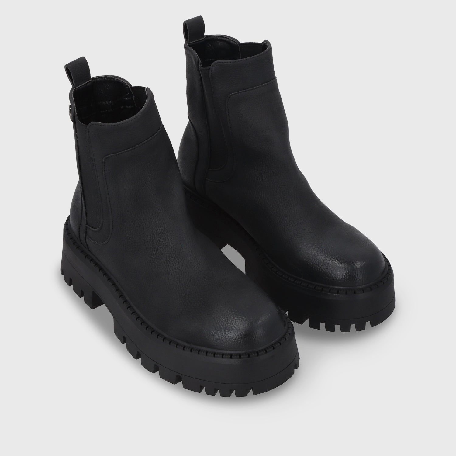 Botín Negro Mujer 45803