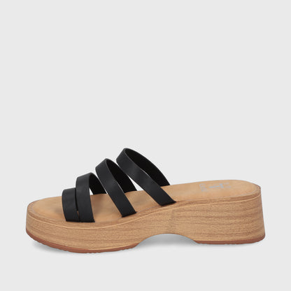 Sandalia Negra  Mujer 45891