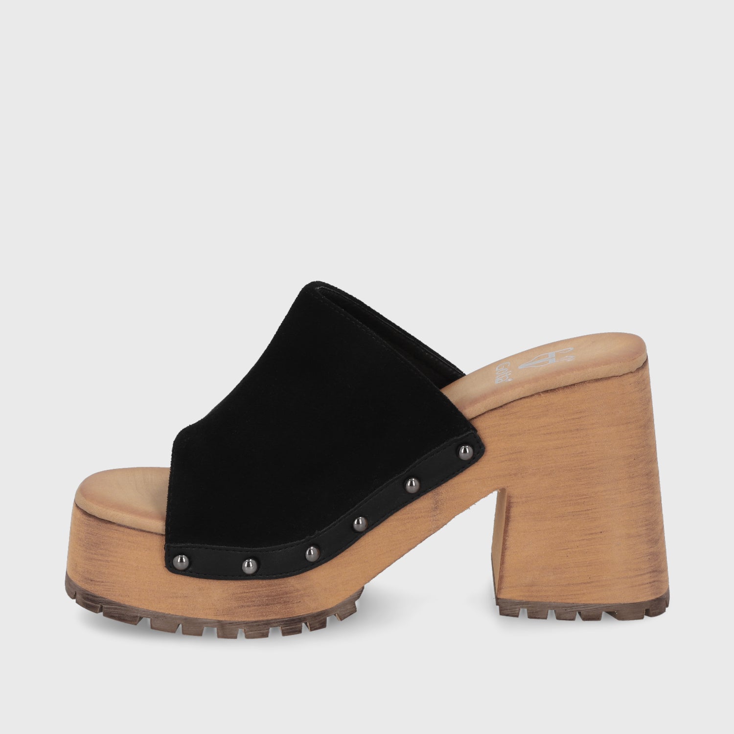 Sandalia Negra  Mujer 45971