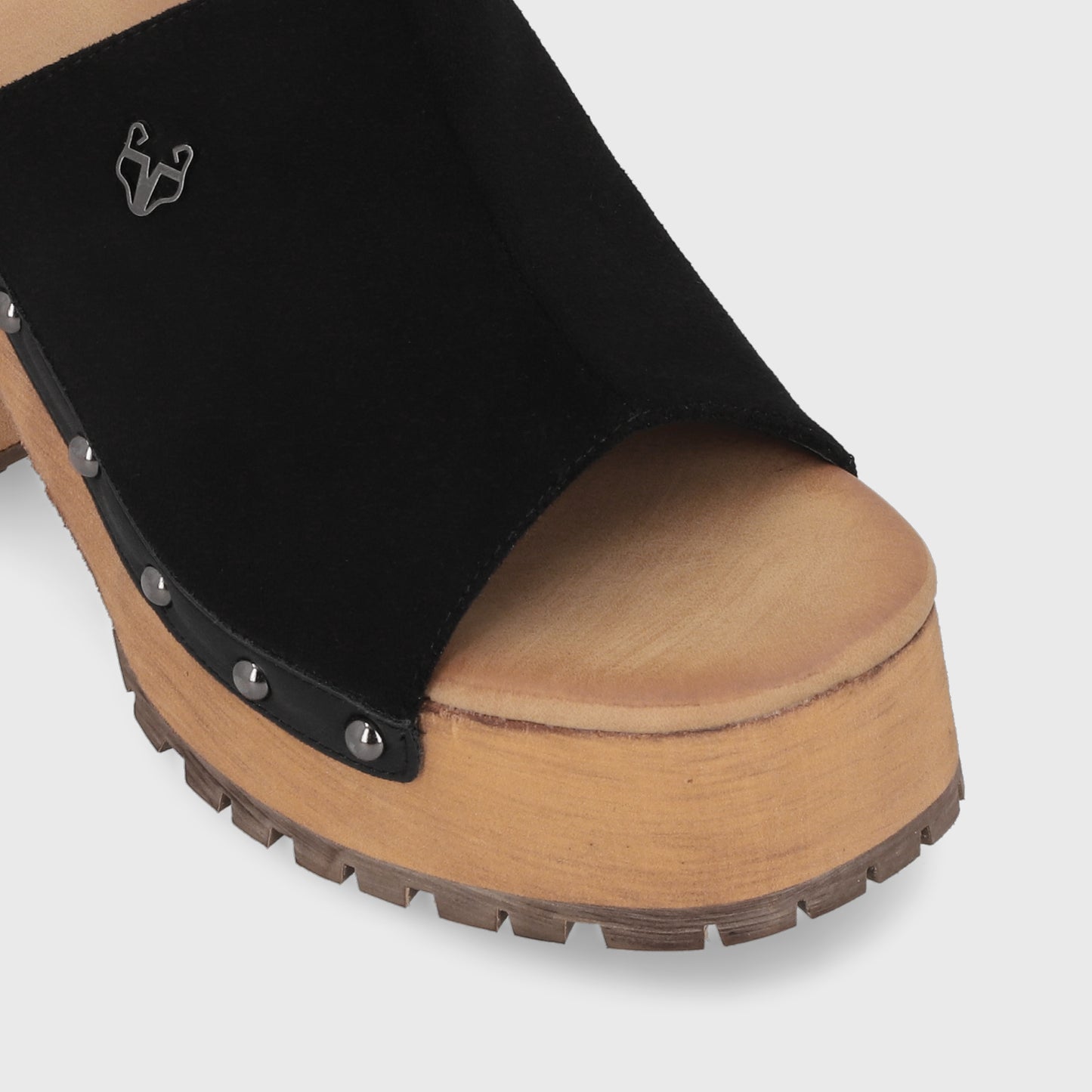 Sandalia Negra  Mujer 45971