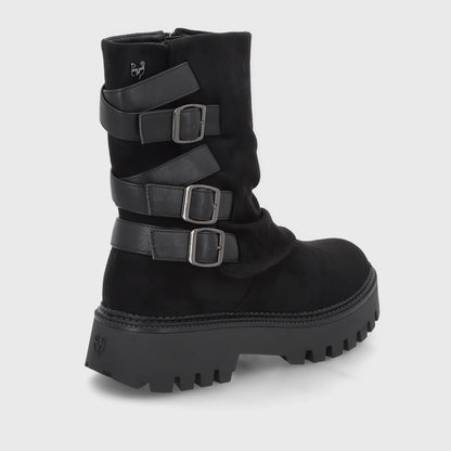 Botin Negro Mujer 46308