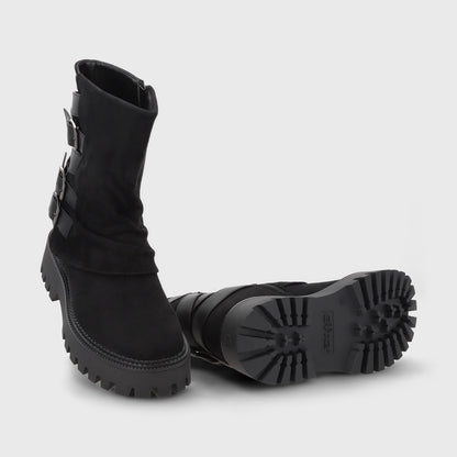 Botin Negro Mujer 46308
