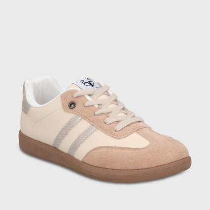 Zapatilla Beige Mujer 48061