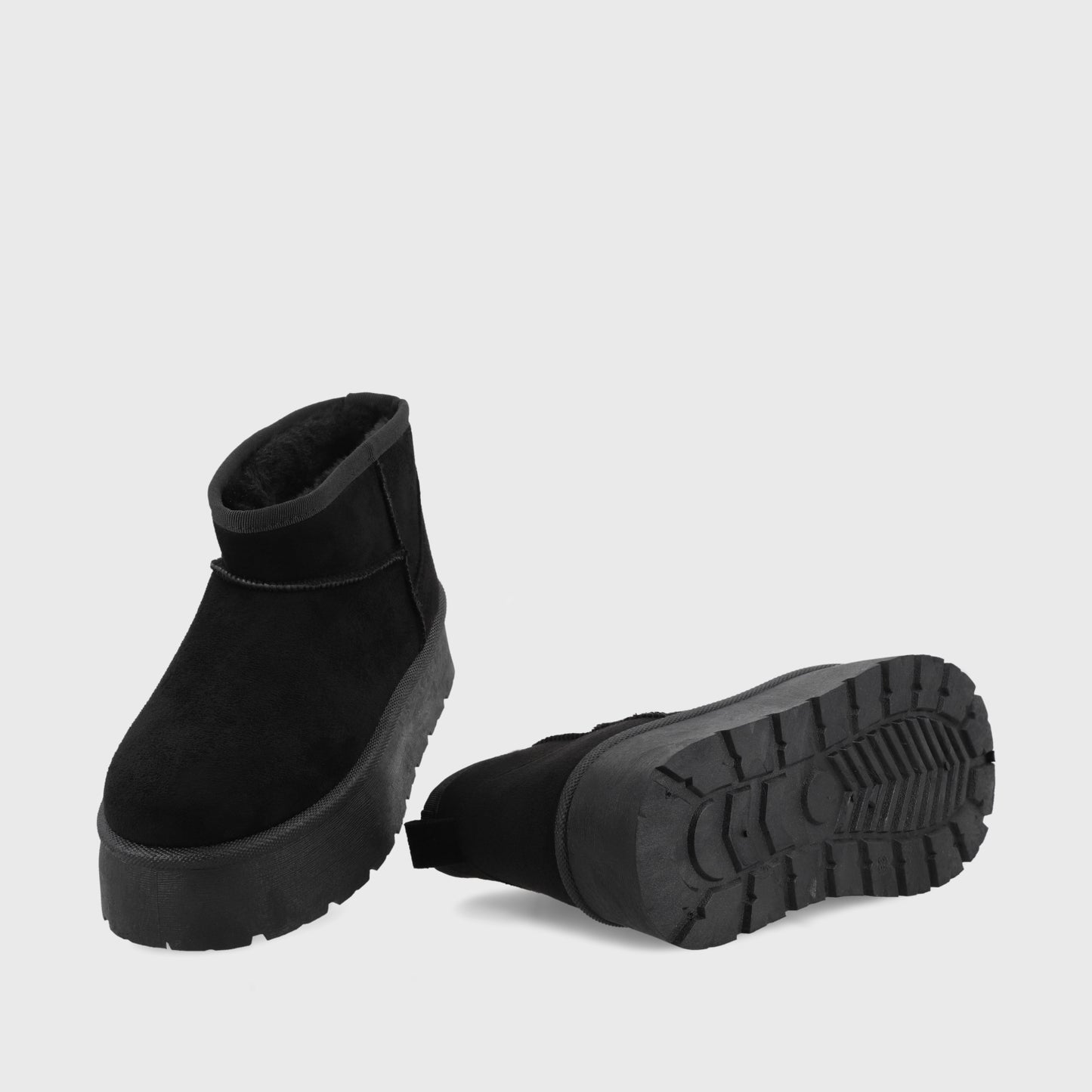 Botín Negro Mujer 48111