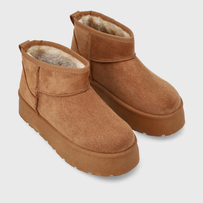 Botín Camel Mujer 48111