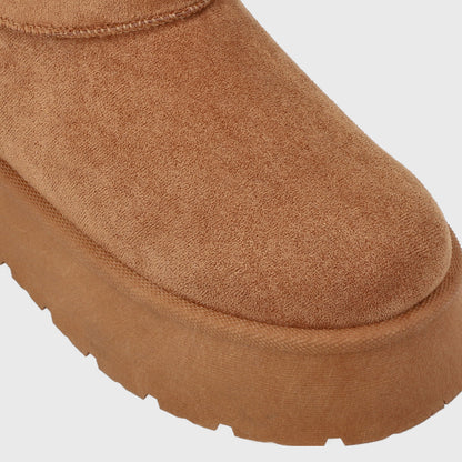 Botín Camel Mujer 48111