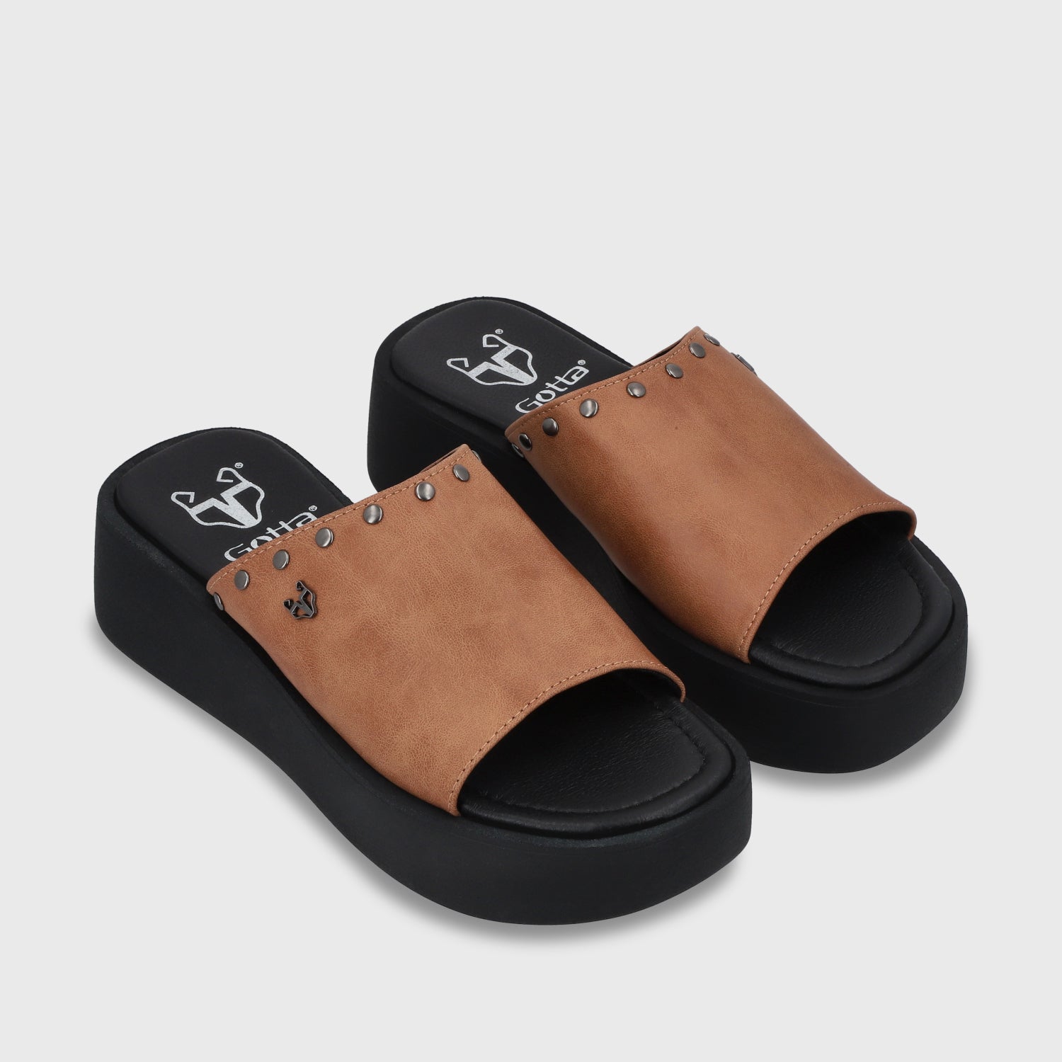 Sandalia Plataforma Beige Mujer 53730