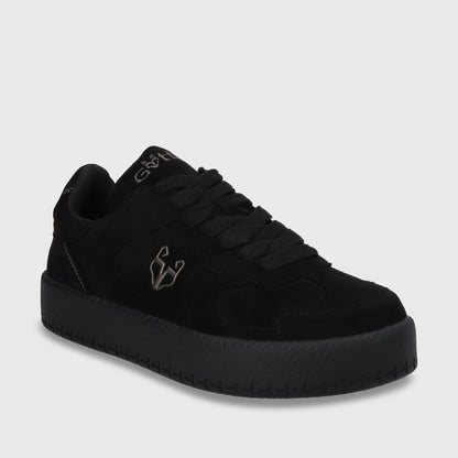 Zapatilla Plana Negro Mujer 53741