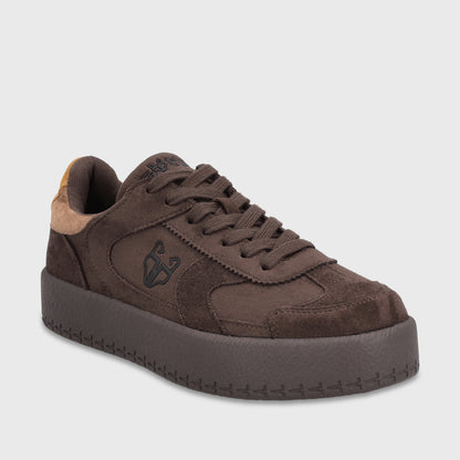 Zapatilla Plana Café Mujer 53741