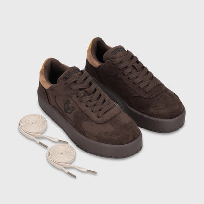 Zapatilla Plana Café Mujer 53741