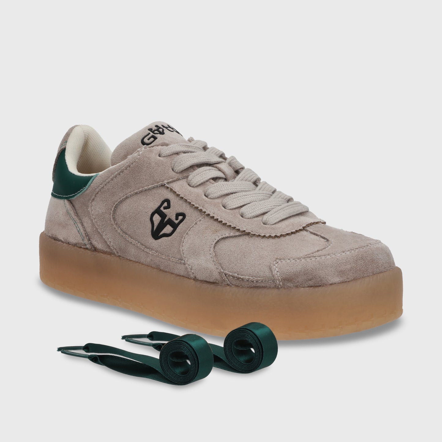 Zapatilla Plana Gris Mujer 53741