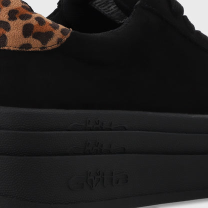 Zapatilla Plataforma Negro Mujer 53751