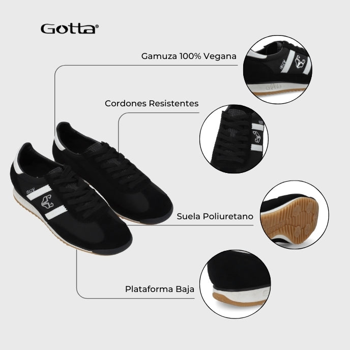 Zapatilla Ibiza Negra Mujer 53770