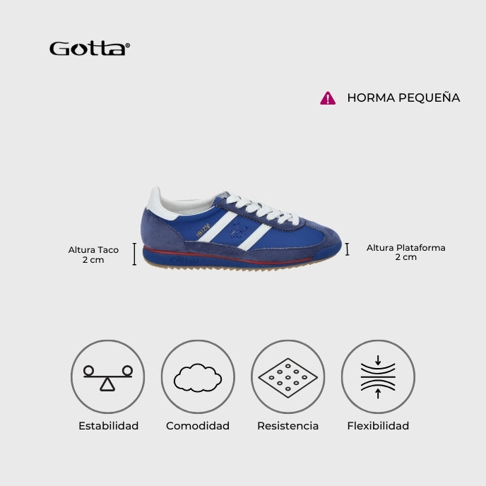 Zapatilla Ibiza Azul Mujer 53770