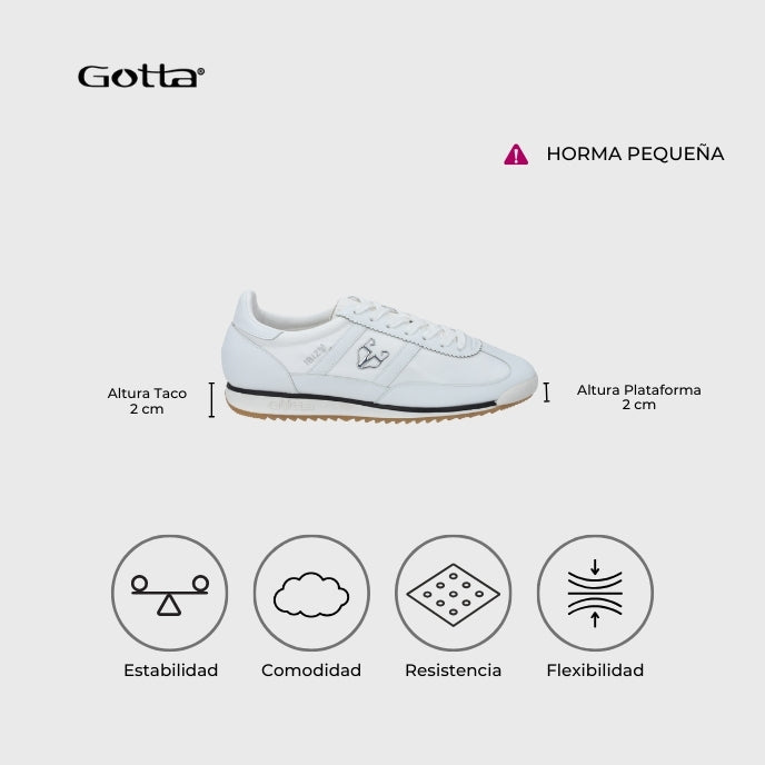 Zapatilla Ibiza Blanca Mujer 53770