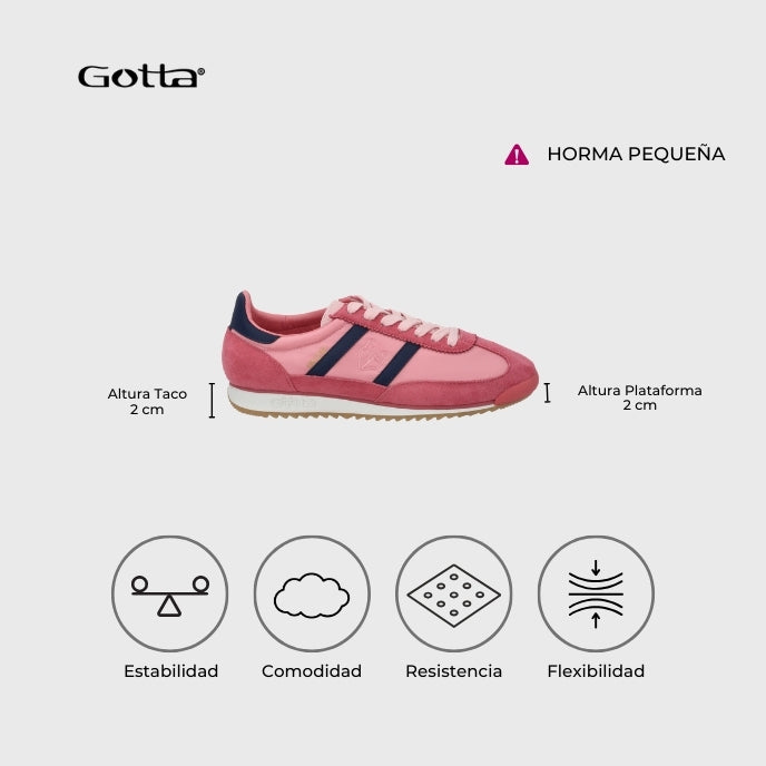 Zapatilla Ibiza Rosada Mujer 53770