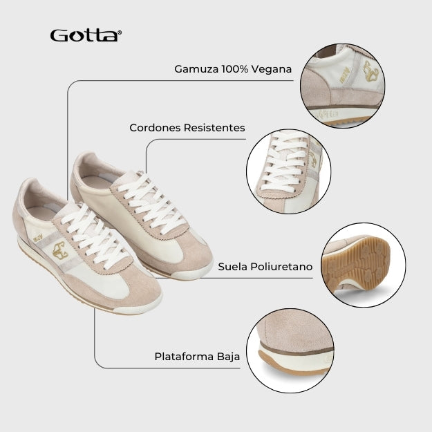 Zapatilla Ibiza Beige Mujer 53770