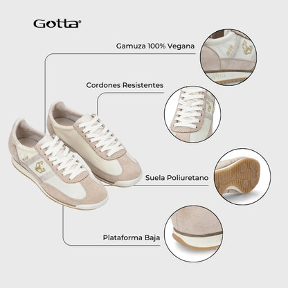 Zapatilla Ibiza Beige Mujer 53770