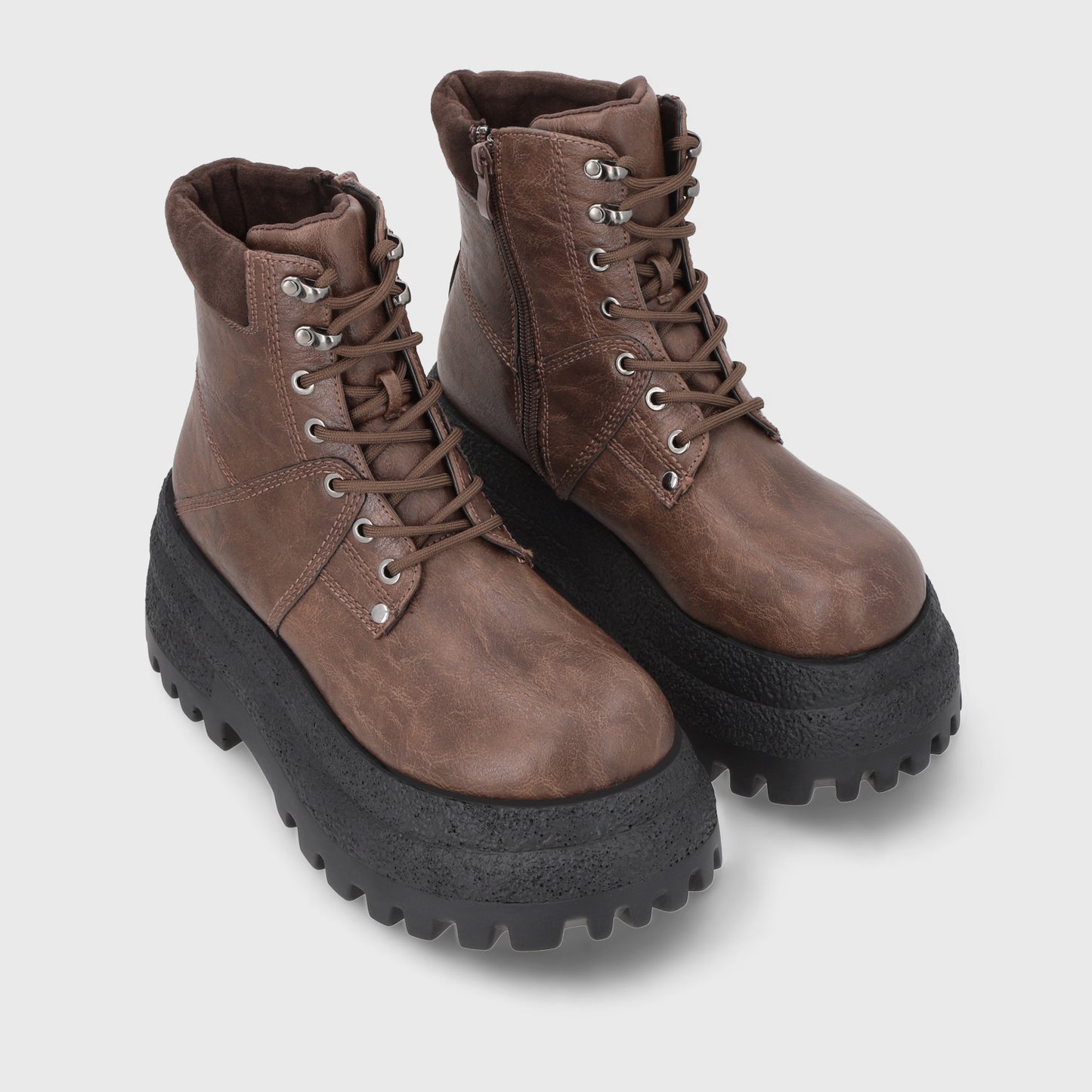 Botin Plataforma Café Mujer 55290