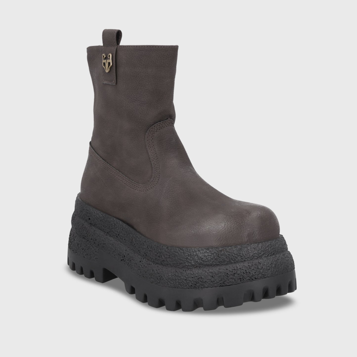 Botin Plataforma Café Mujer 55292