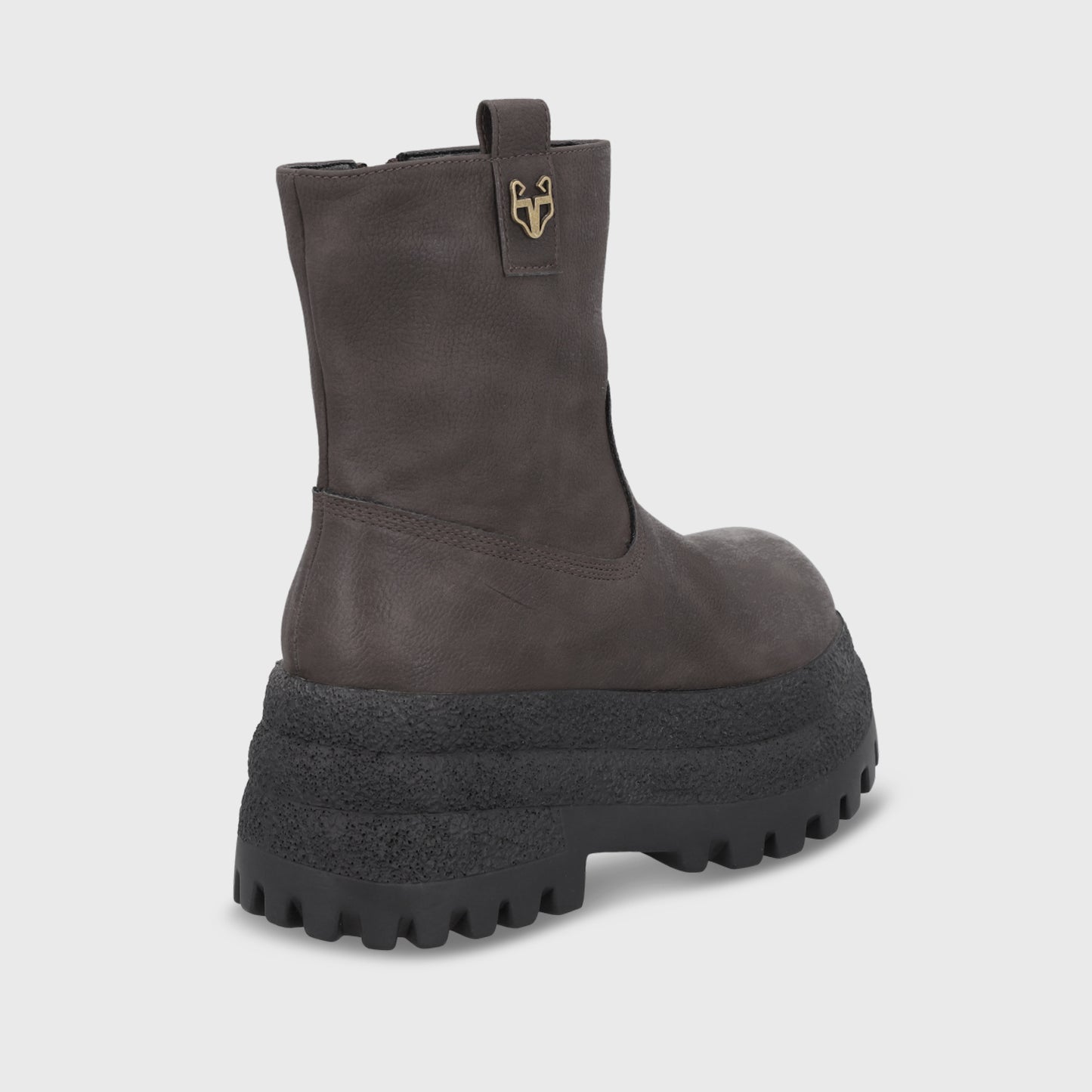 Botin Plataforma Café Mujer 55292