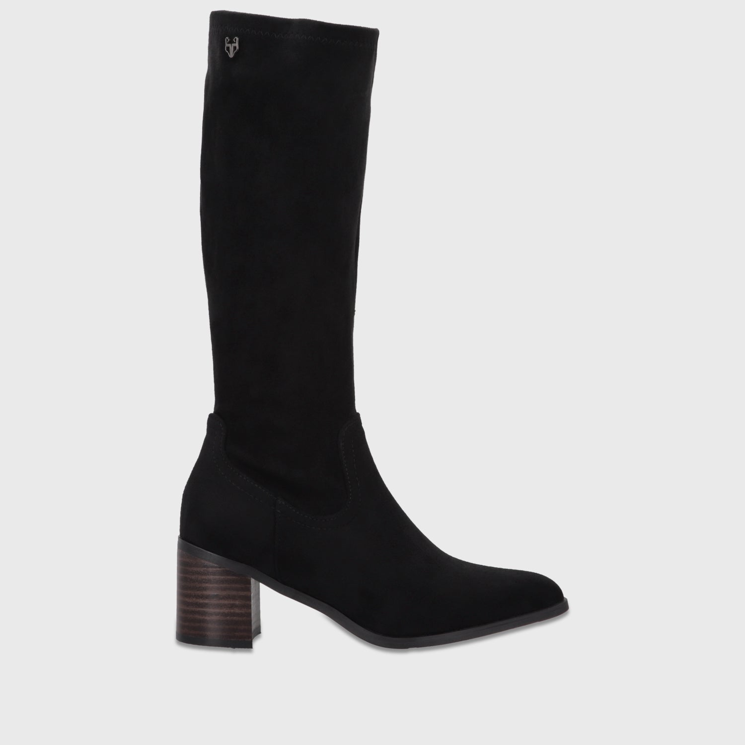 Bota Taco Negra Mujer 55302