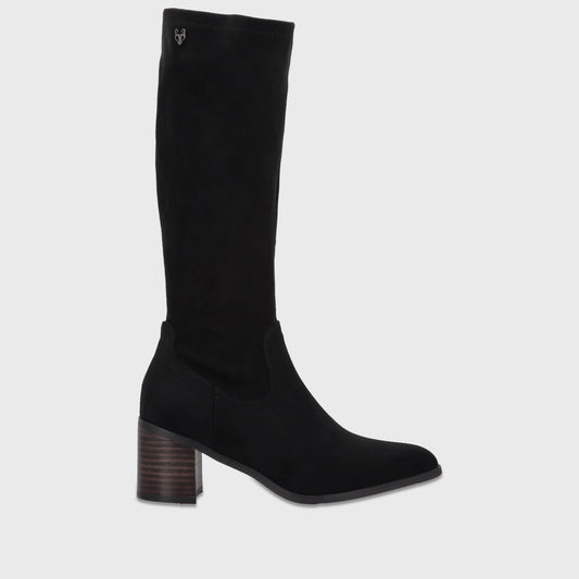 Bota Taco Negra Mujer 55302