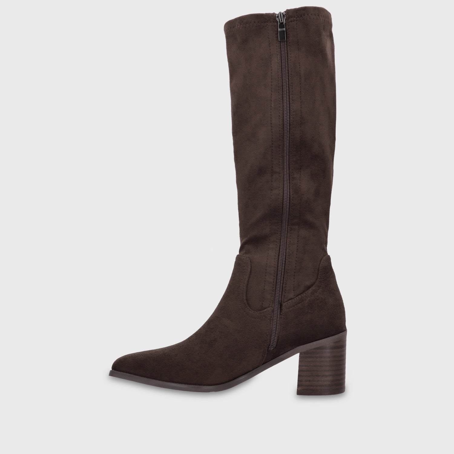Bota Taco Café Mujer 55302