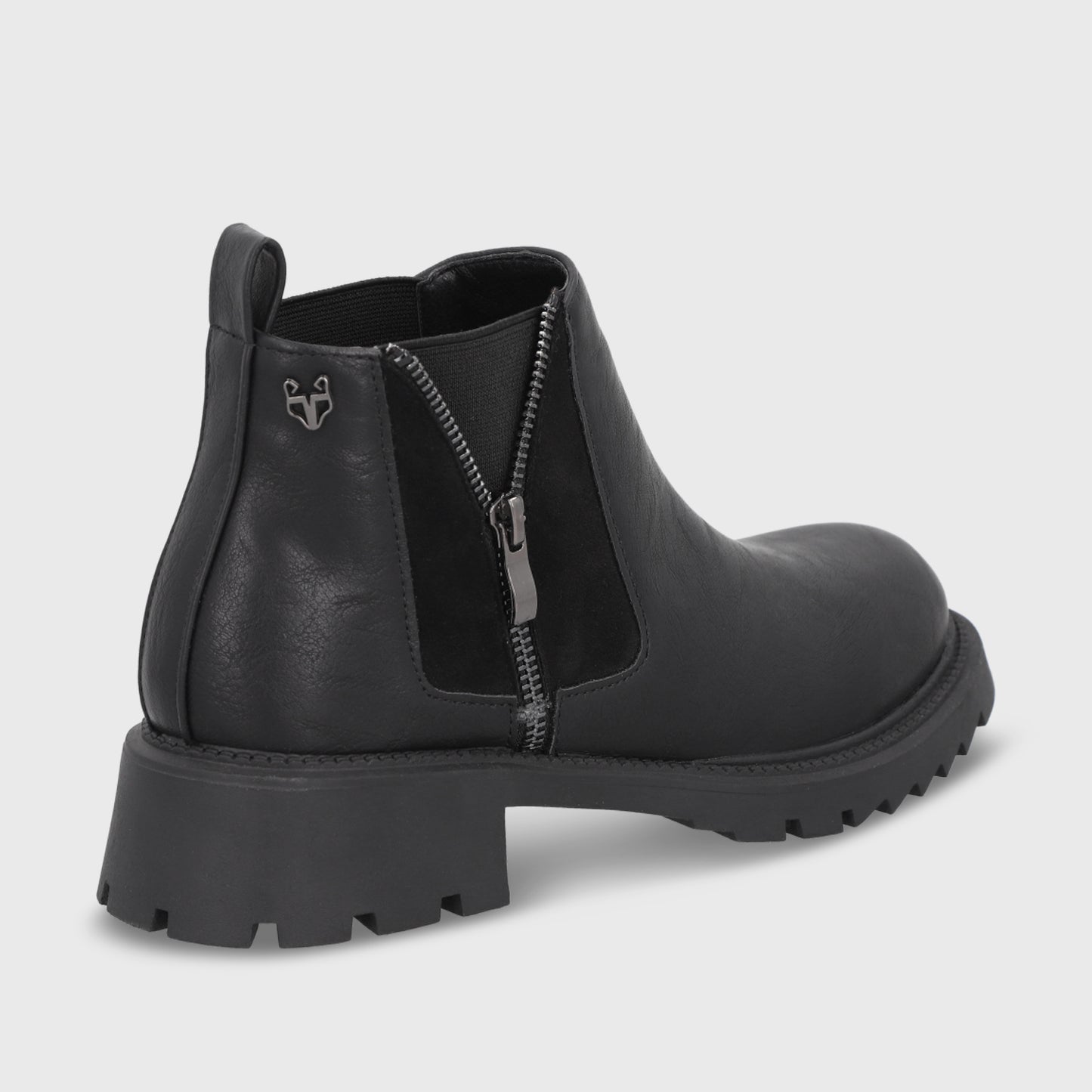 Botin Taco Negro Mujer 55330