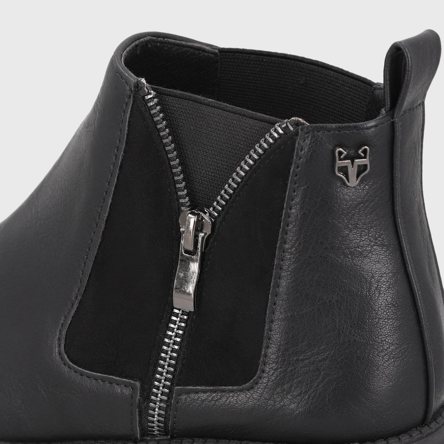 Botin Taco Negro Mujer 55330