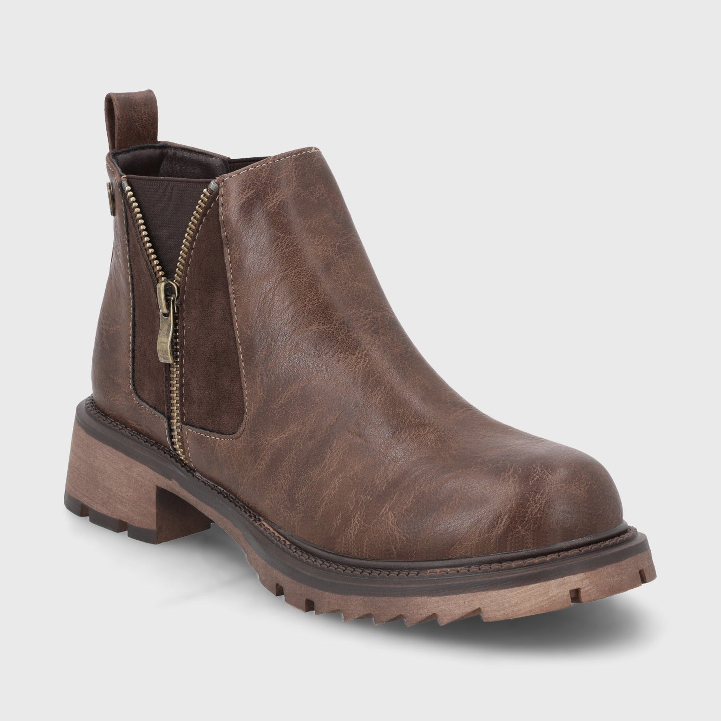Botin Taco Café Mujer 55330