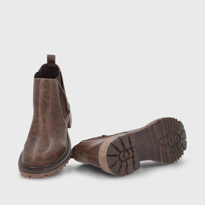 Botin Taco Café Mujer 55330