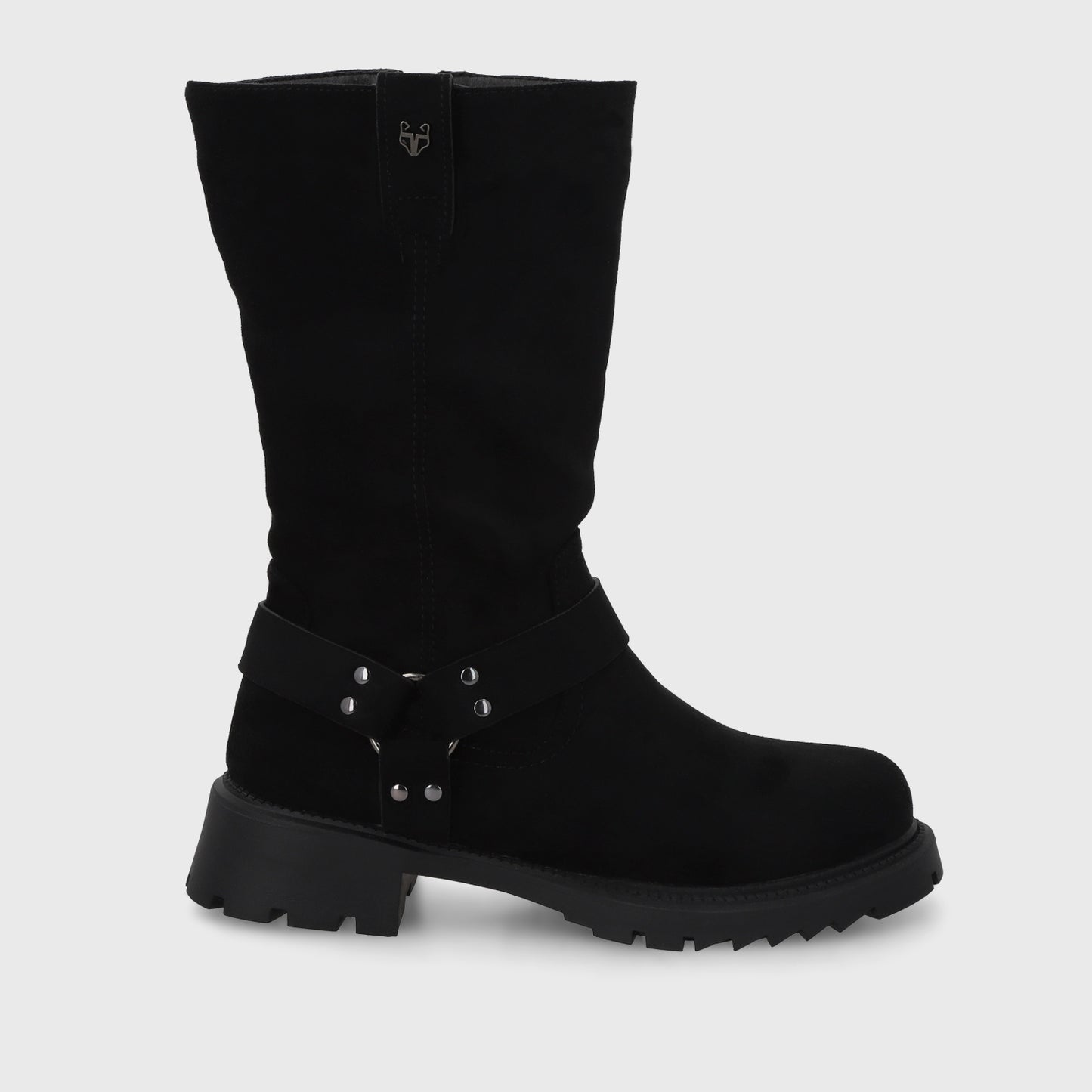 Bota Taco Negra Mujer 55331