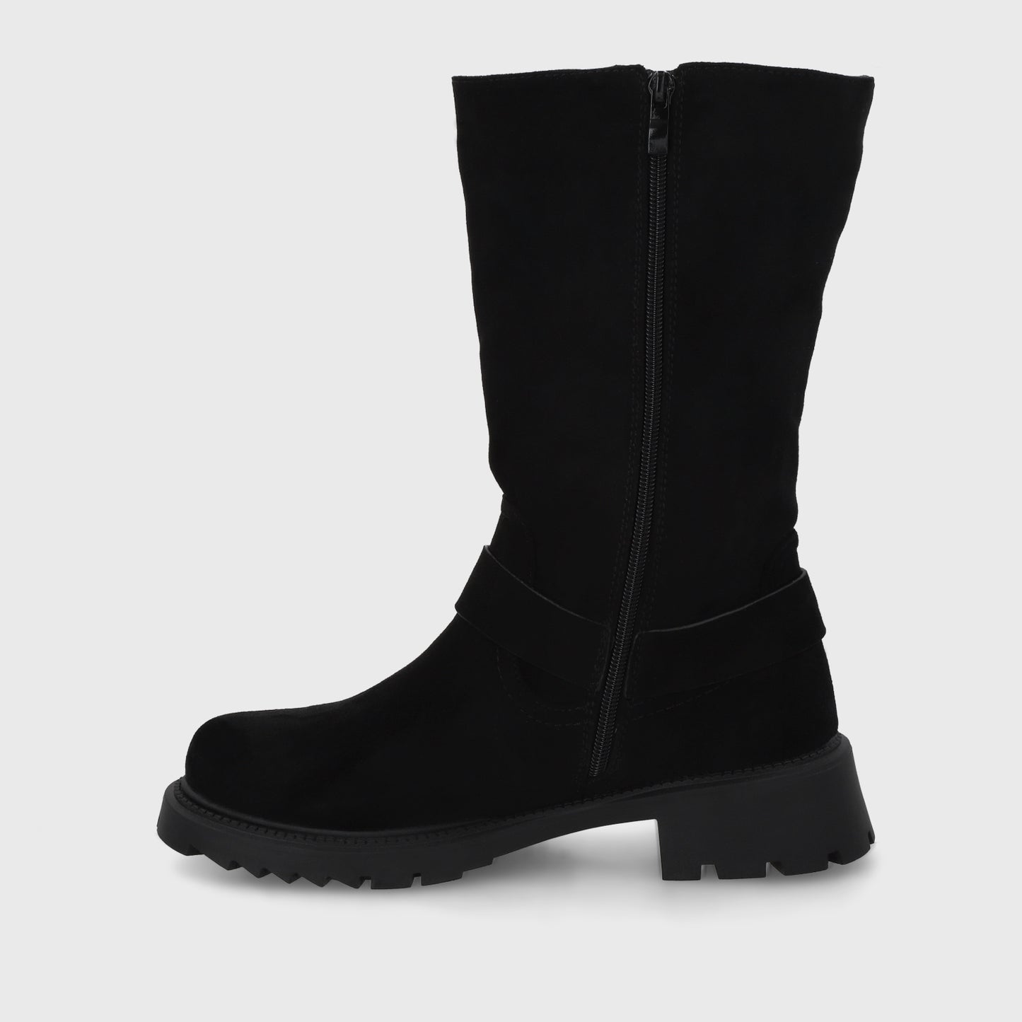 Bota Taco Negra Mujer 55331