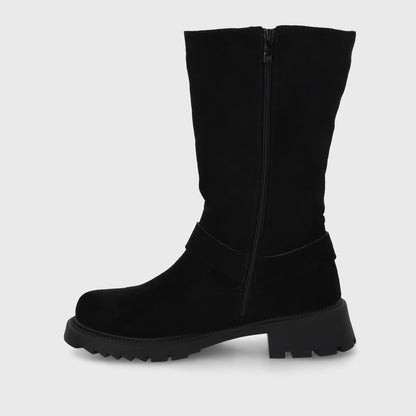 Bota Taco Negra Mujer 55331