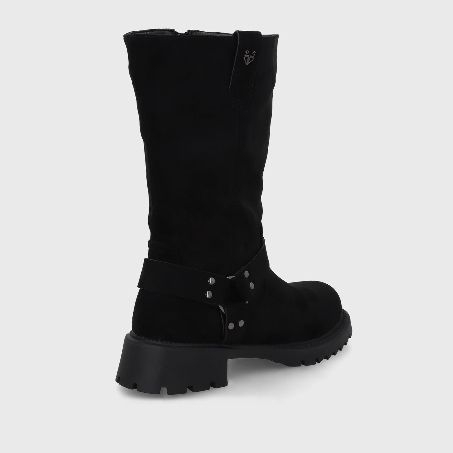 Bota Taco Negra Mujer 55331