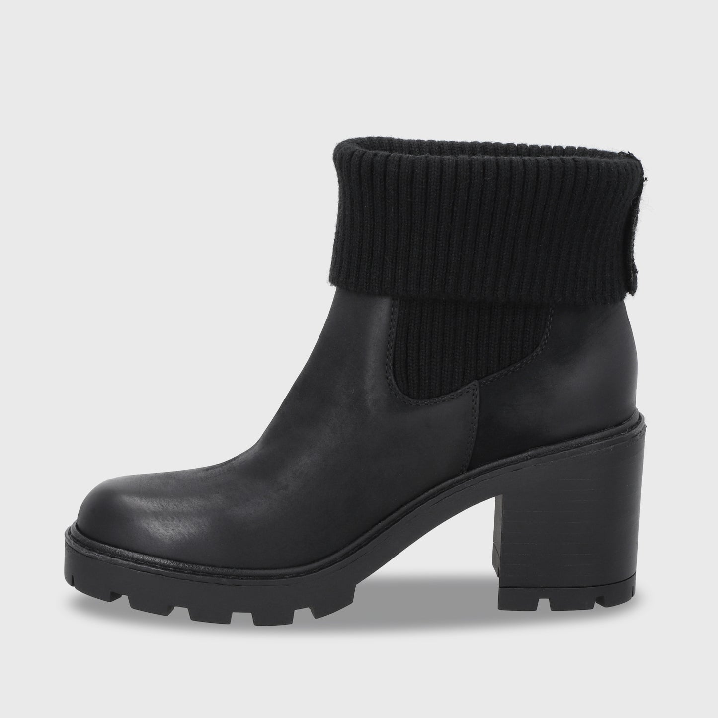 Botin Taco Negro Mujer 56050