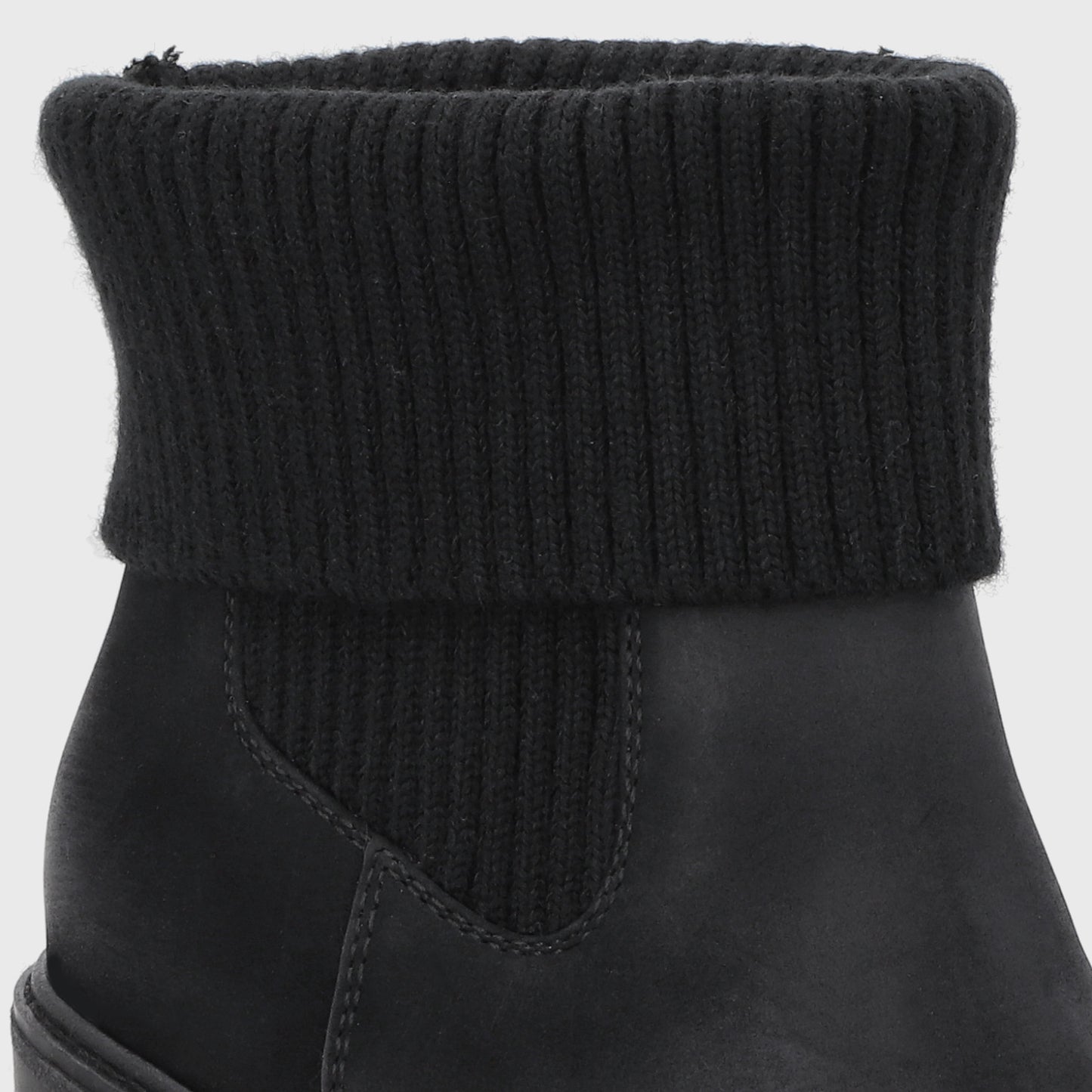 Botin Taco Negro Mujer 56050