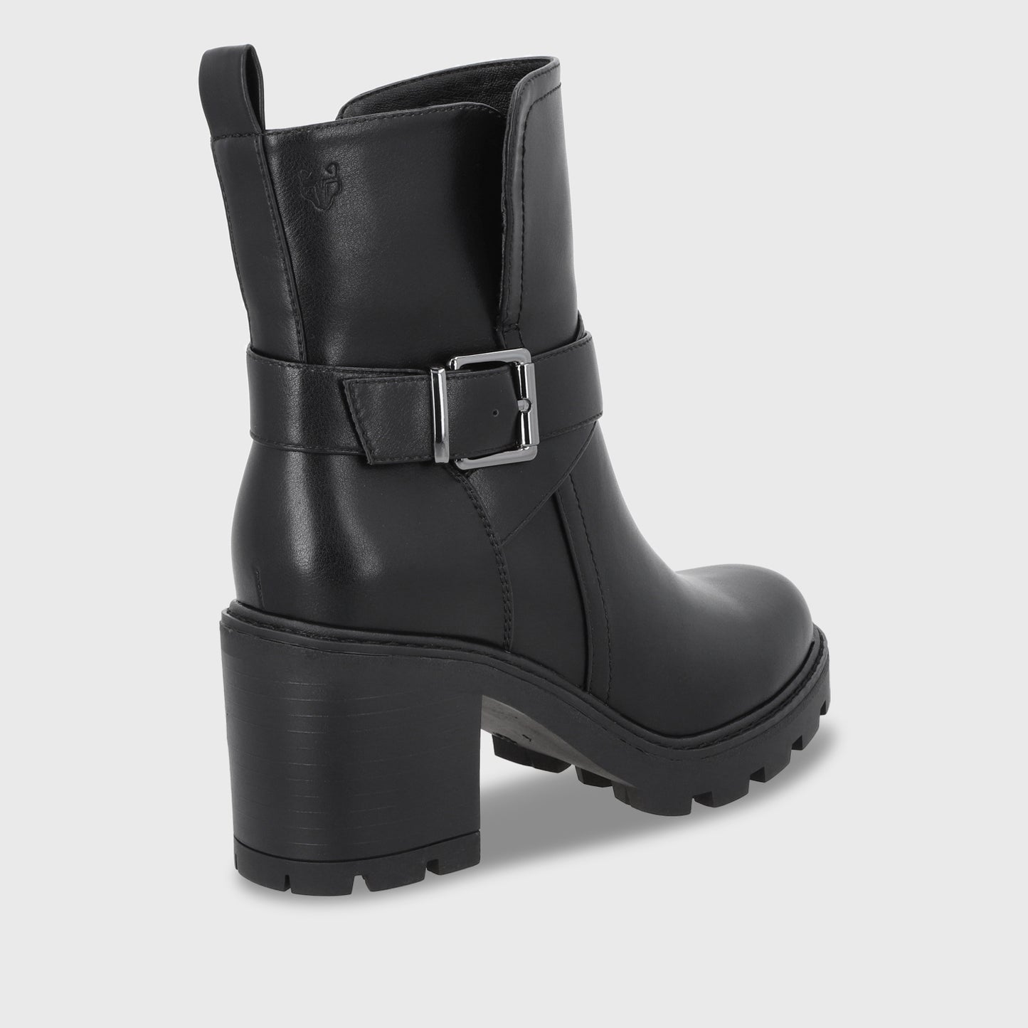 Botin Taco Negro Mujer 56051