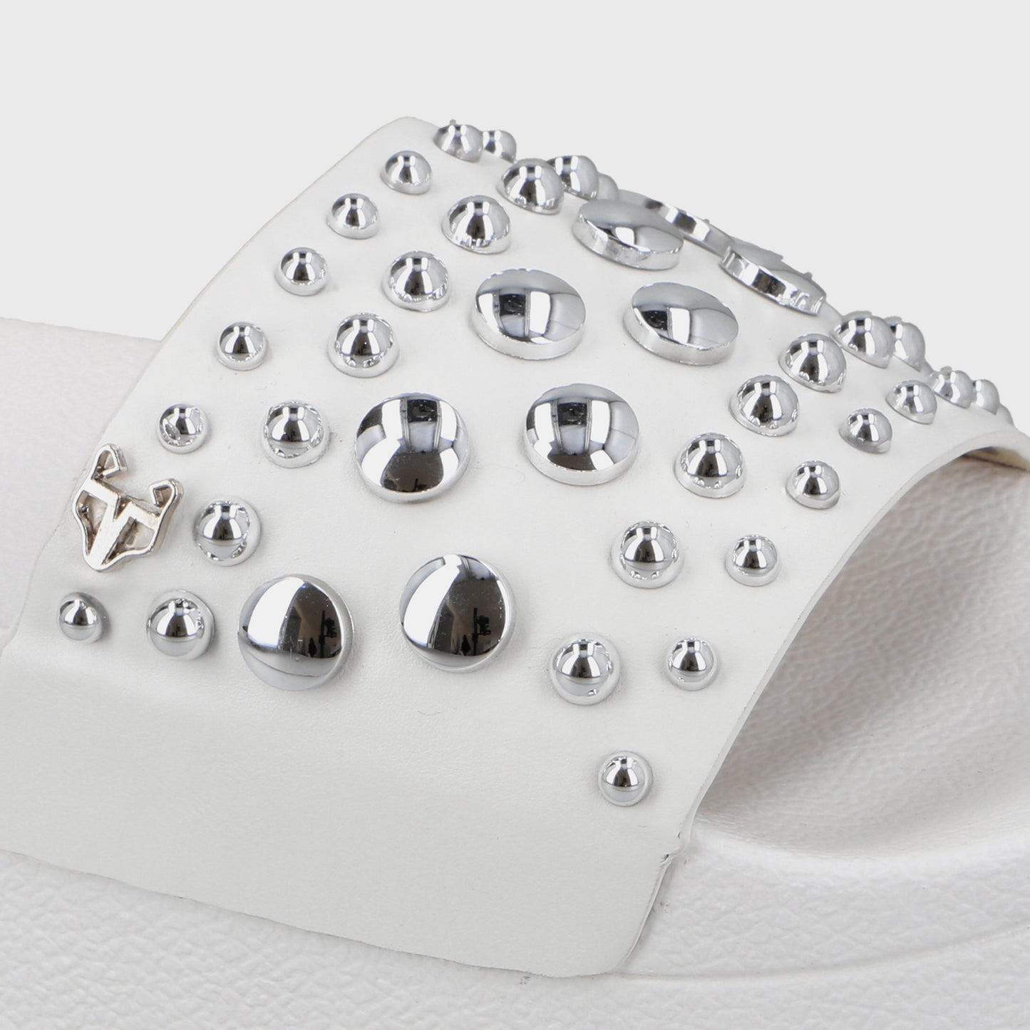 Sandalia Plataforma Blanca Mujer 64020