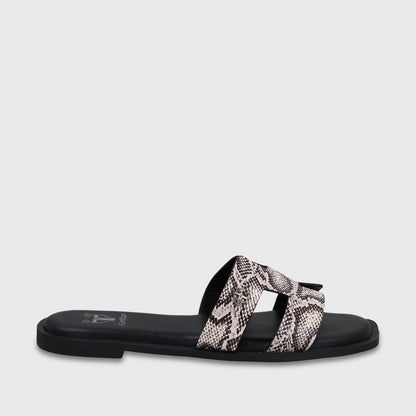 Sandalia Animal Print Mujer 64110